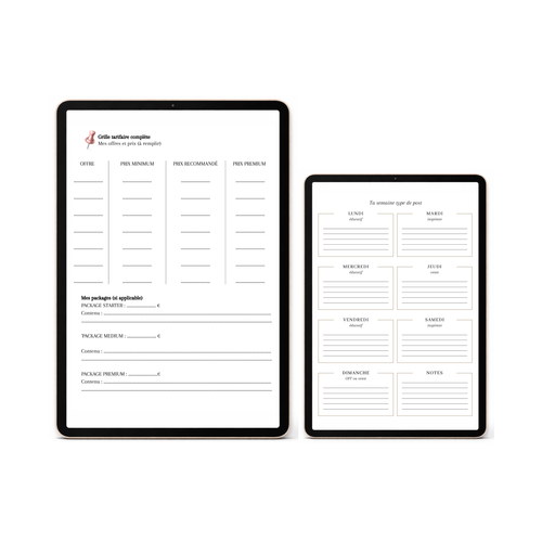 Indépendante Planner (version digital)