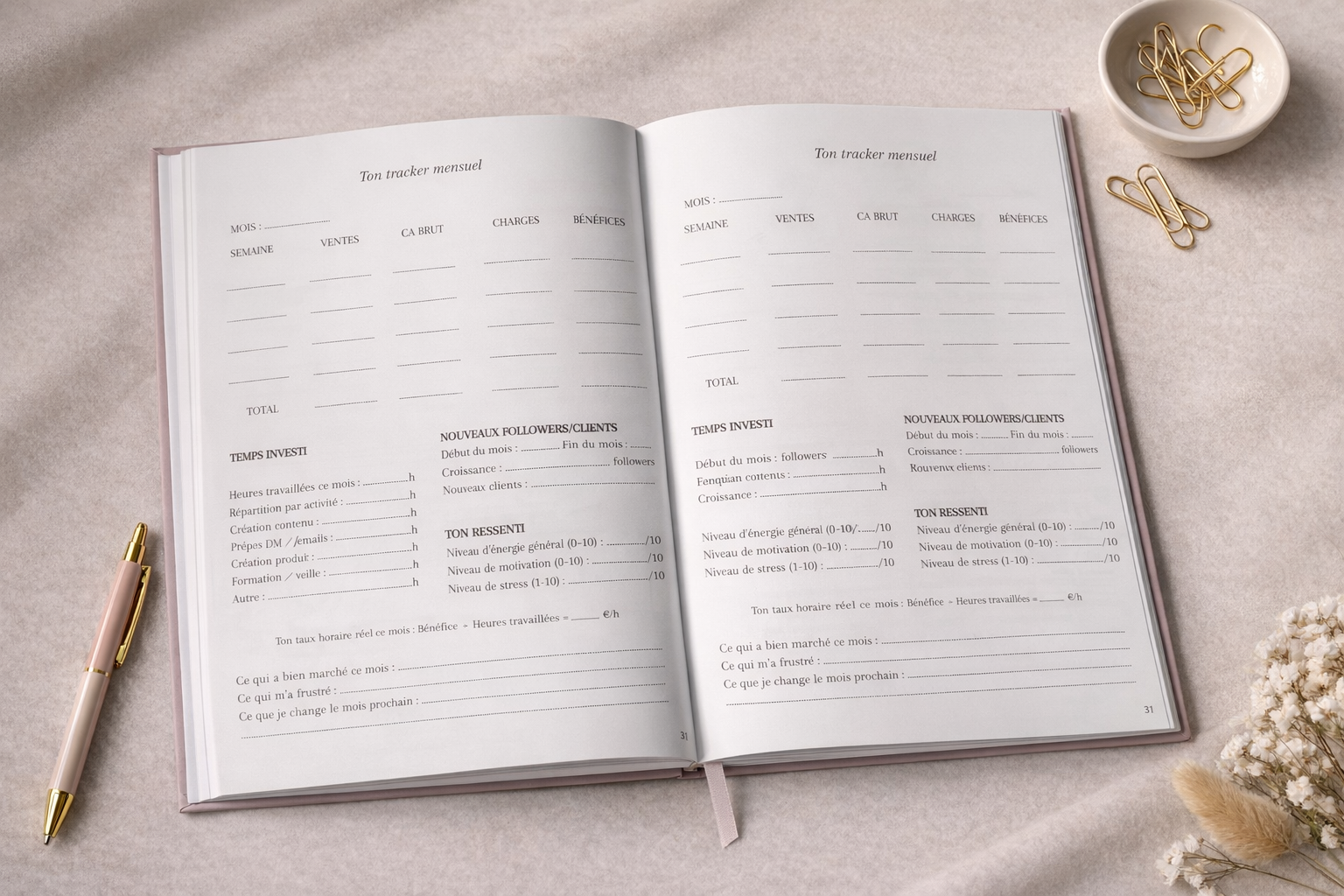 Indépendante Planner (version papier)